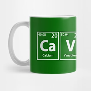 Caviar (Ca-V-I-Ar) Periodic Elements Spelling Mug